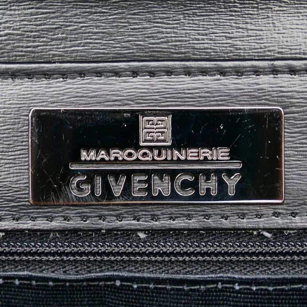 Givenchy Logo Leather Handbag - Picture 10 of 10